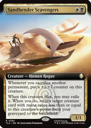 Sandbender Scavengers (Extended Art) (TLA-382) [Avatar: The Last Airbender]