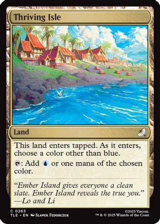 Thriving Isle (TLE-263) [Avatar: The Last Airbender: Eternal-Legal] Foil