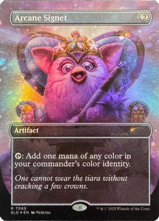 Arcane Signet (7065) (Rainbow Foil) (SLD-7065) [Secret Lair Drop Series] Foil