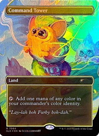 Command Tower (7064) (Rainbow Foil) (SLD-7064) [Secret Lair Drop Series] Foil