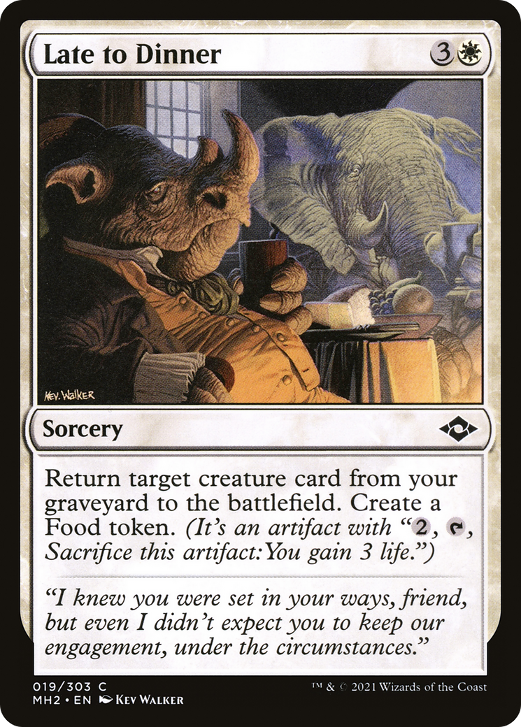 Late to Dinner (MH2-019) [Modern Horizons 2]