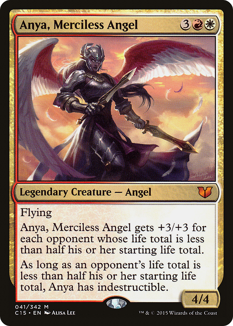 Anya, Merciless Angel (C15-041) [Commander 2015]
