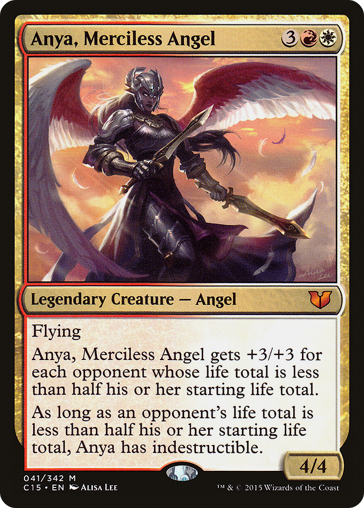 Anya, Merciless Angel (C15-041) [Commander 2015]