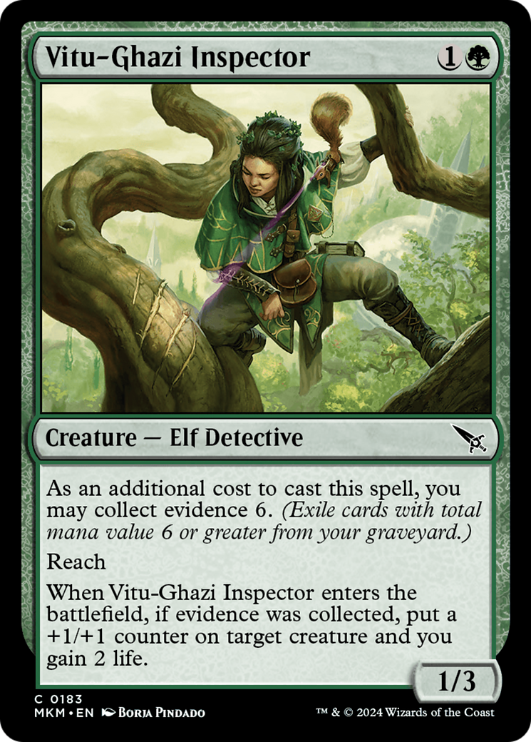 Vitu-Ghazi Inspector (MKM-183) [Murders at Karlov Manor] Foil