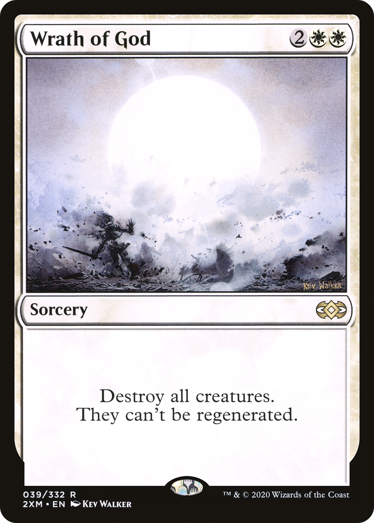 Wrath of God (2XM-039) [Double Masters] Foil