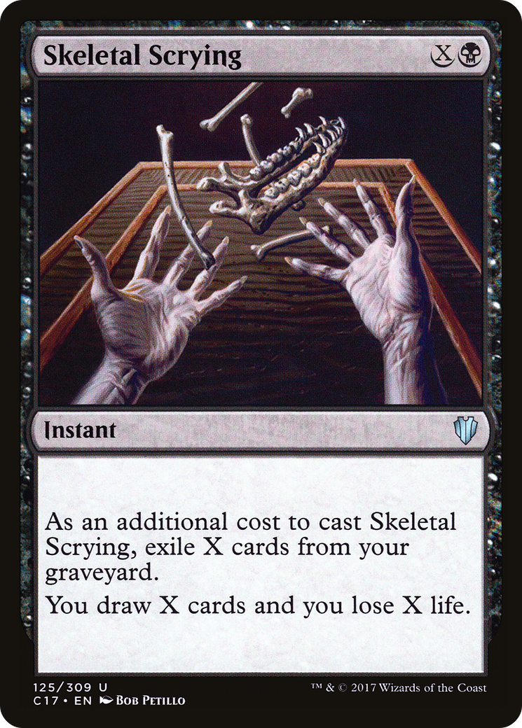 Skeletal Scrying (C17-125) [Commander 2017]