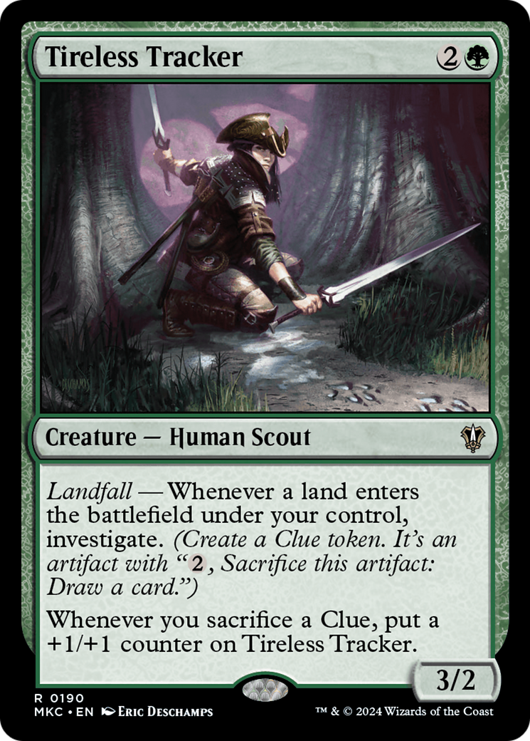 Tireless Tracker (MKC-190) [Murders at Karlov Manor Commander]