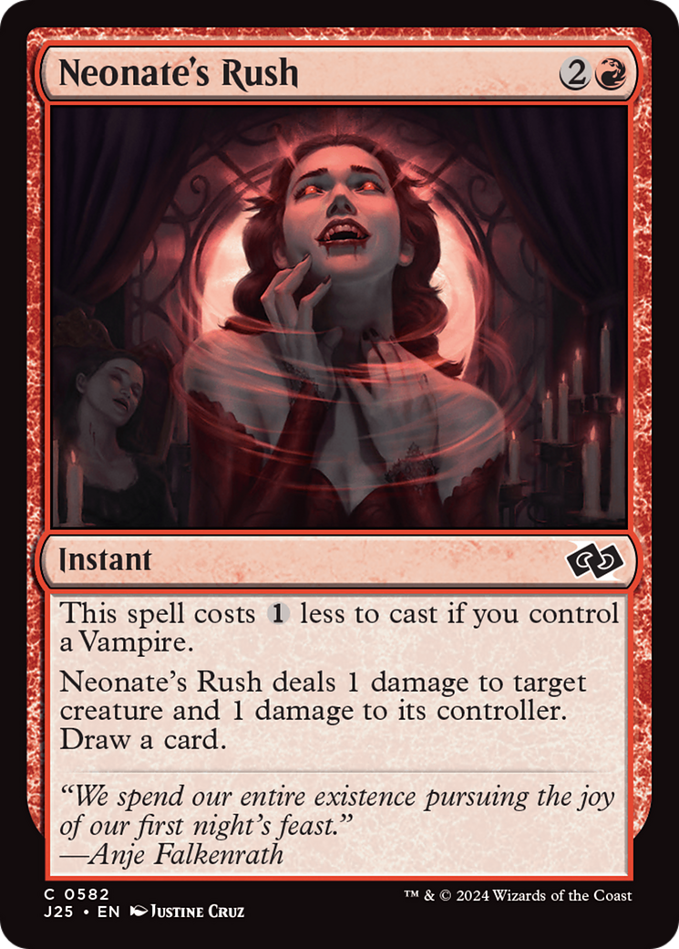 Neonate's Rush (J25-582) [Foundations Jumpstart]