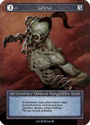Ghoul (Foil)  - Gothic Foil