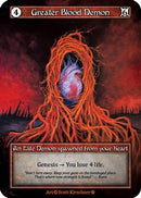 Greater Blood Demon (Foil)  - Gothic Foil