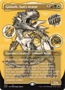 Gishath, Sun's Avatar (SLD-320) (Borderless) [Secret Lair Drop]