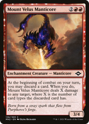 Mount Velus Manticore (MH2-136) [Modern Horizons 2]