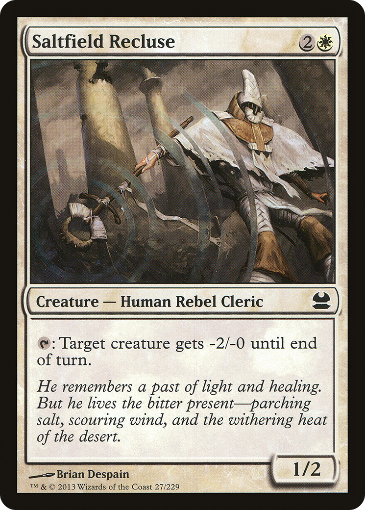 Saltfield Recluse (MMA-027) [Modern Masters]