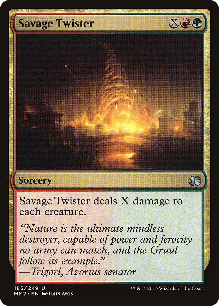 Savage Twister (MM2-185) [Modern Masters 2015]