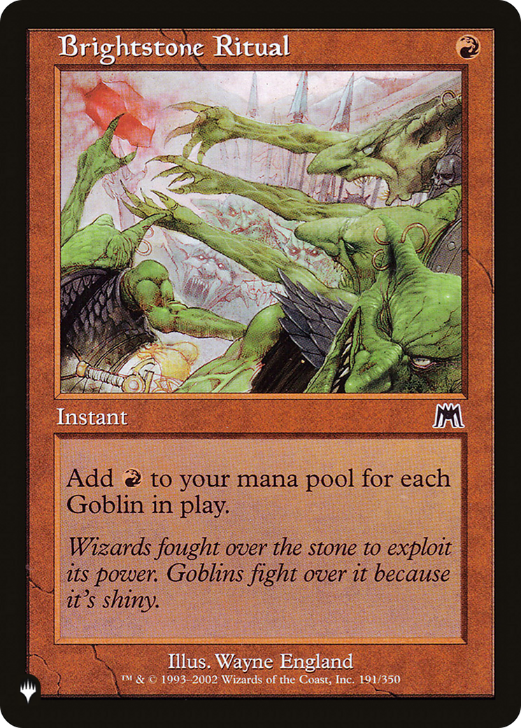Brightstone Ritual (LIST-ONS-191) [The List]