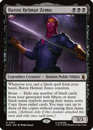 Baron Helmut Zemo (MSH-087) [Marvel Super Heroes]