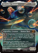 Invisible Woman (Borderless) (MSC-001) [Commander: Marvel Super Heroes] Foil