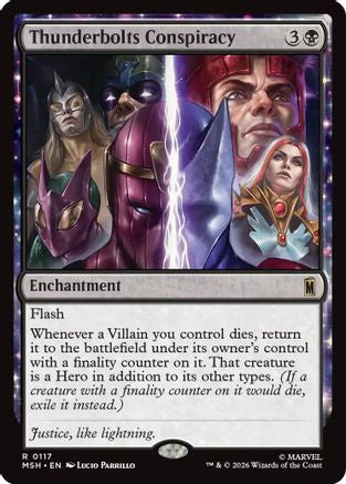 Thunderbolts Conspiracy (MSH-117) [Marvel Super Heroes]