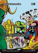 Heroic Intervention (0080) (Borderless) (MAR-080) [Marvel Universe Eternal-Legal]