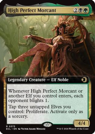 High Perfect Morcant (Extended Art) (ECL-373) [Lorwyn Eclipsed]