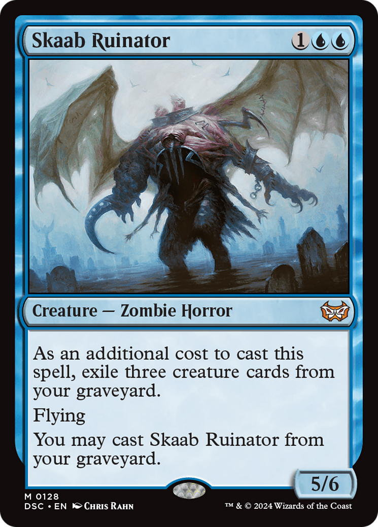 Skaab Ruinator (DSC-128) [Duskmourn: House of Horror Commander]