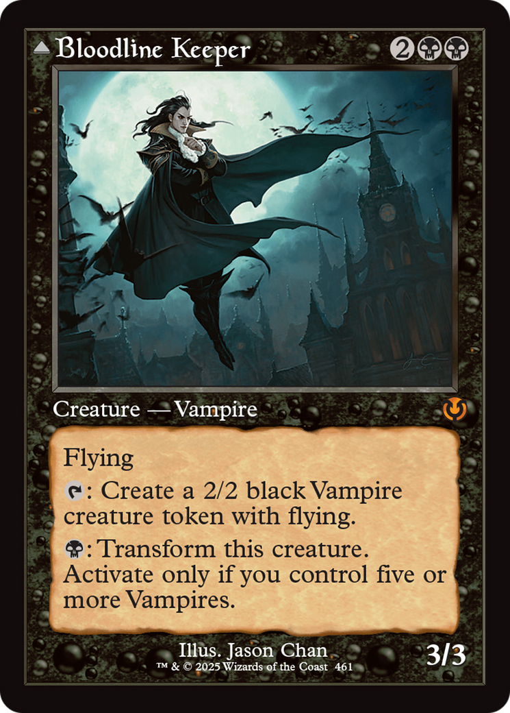 Bloodline Keeper // Lord of Lineage (INR-461) [Innistrad Remastered] Foil