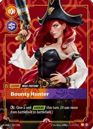 Miss Fortune - Bounty Hunter (267/298) - Riftbound Organized Play Promotional Cards Foil