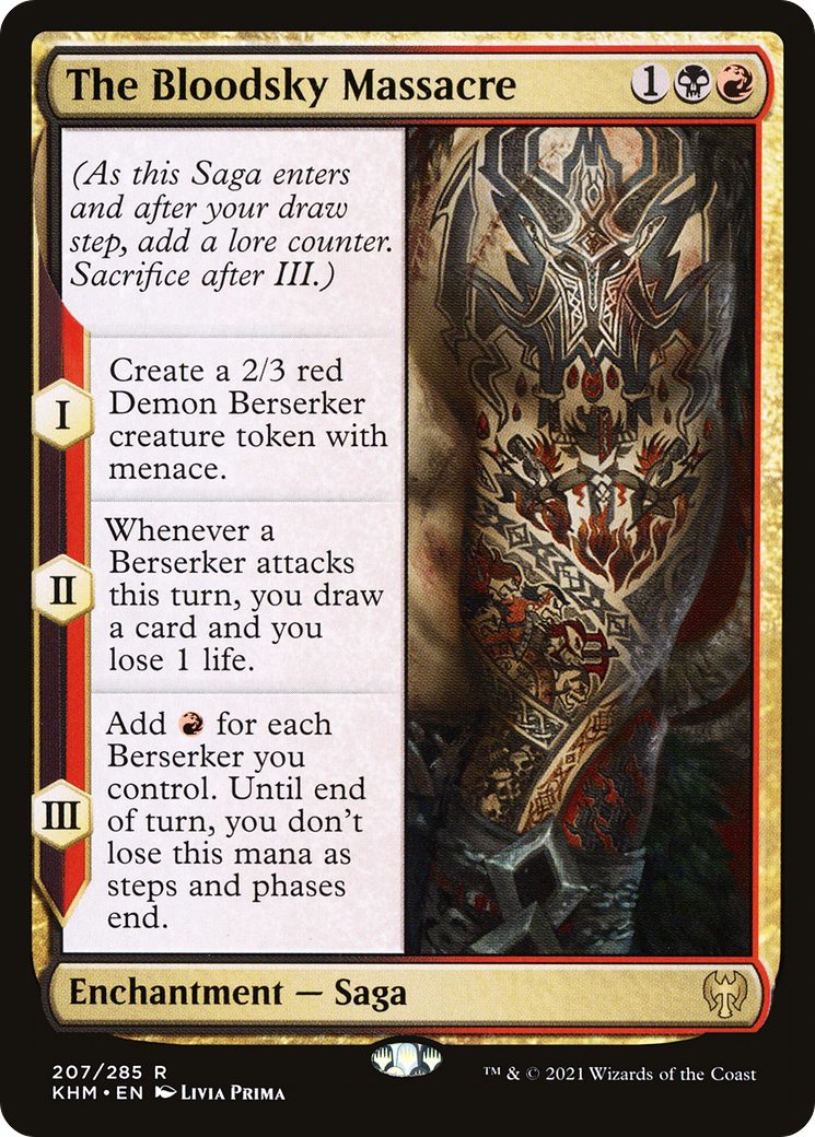 The Bloodsky Massacre (KHM-207) [Kaldheim] Foil