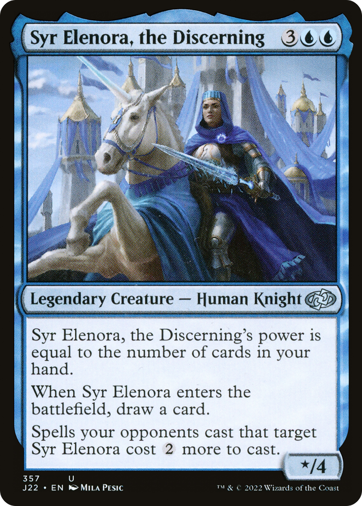 Syr Elenora, the Discerning (J22-357) [Jumpstart 2022]
