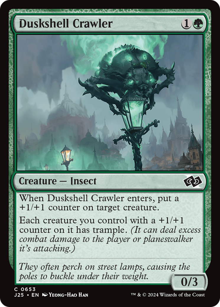 Duskshell Crawler (J25-653) [Foundations Jumpstart]