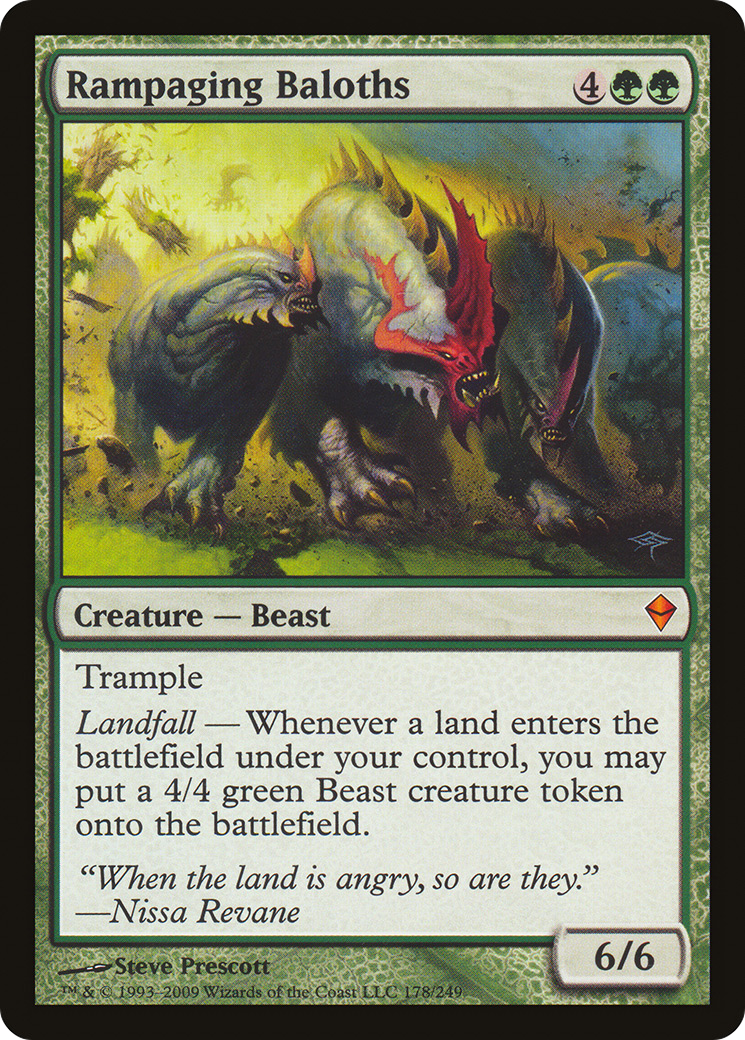 Rampaging Baloths (ZEN-178) [Zendikar]