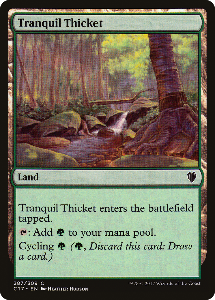 Tranquil Thicket (C17-287) [Commander 2017]