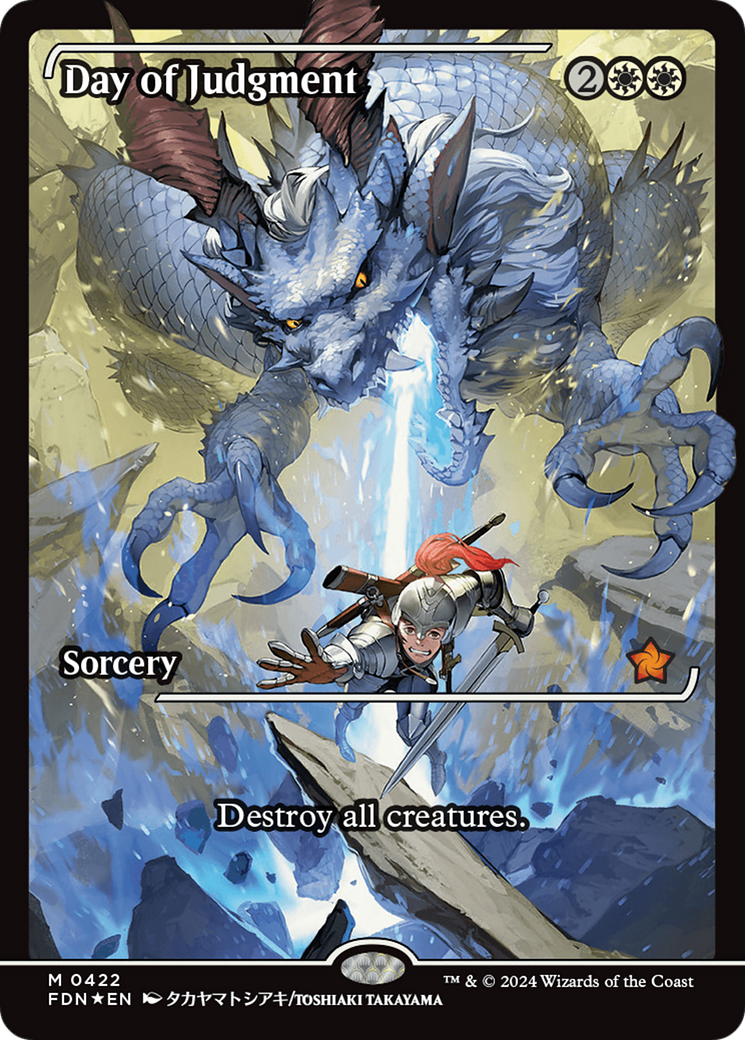 Day of Judgment (FDN-422) [Foundations]: (Showcase) Foil