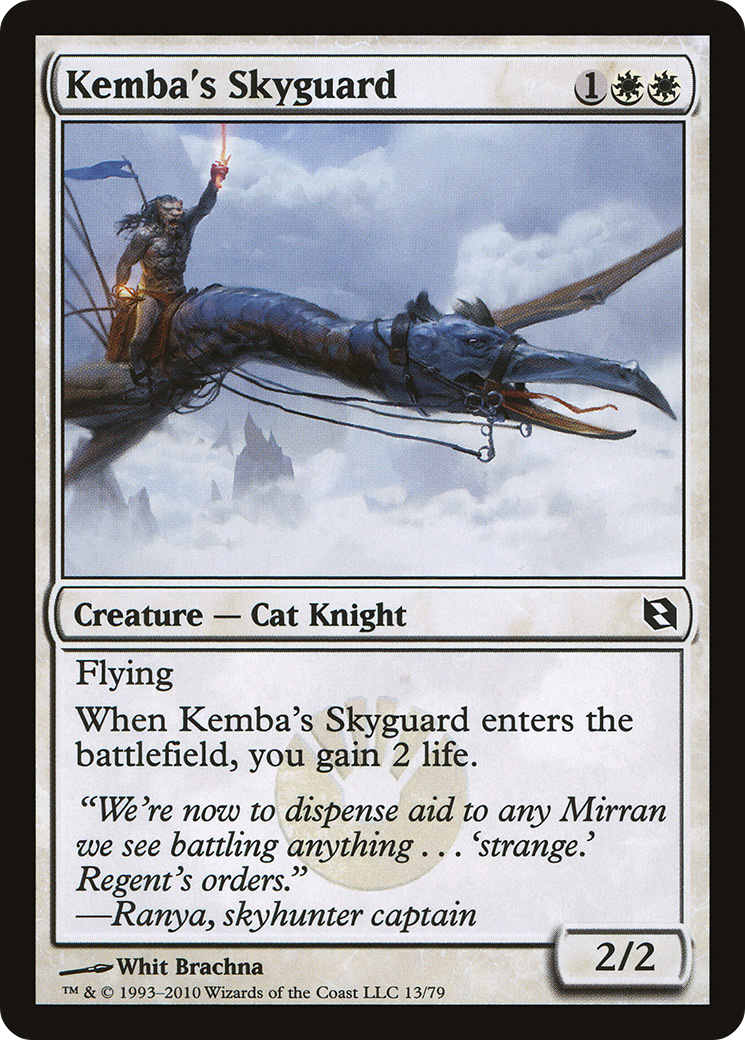 Kemba's Skyguard (DDF-013) [Duel Decks: Elspeth vs. Tezzeret]