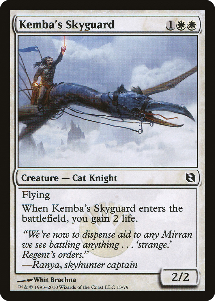 Kemba's Skyguard (DDF-013) [Duel Decks: Elspeth vs. Tezzeret]