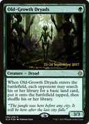 Old-Growth Dryads (PRE-199S) [Ixalan Promos] Foil