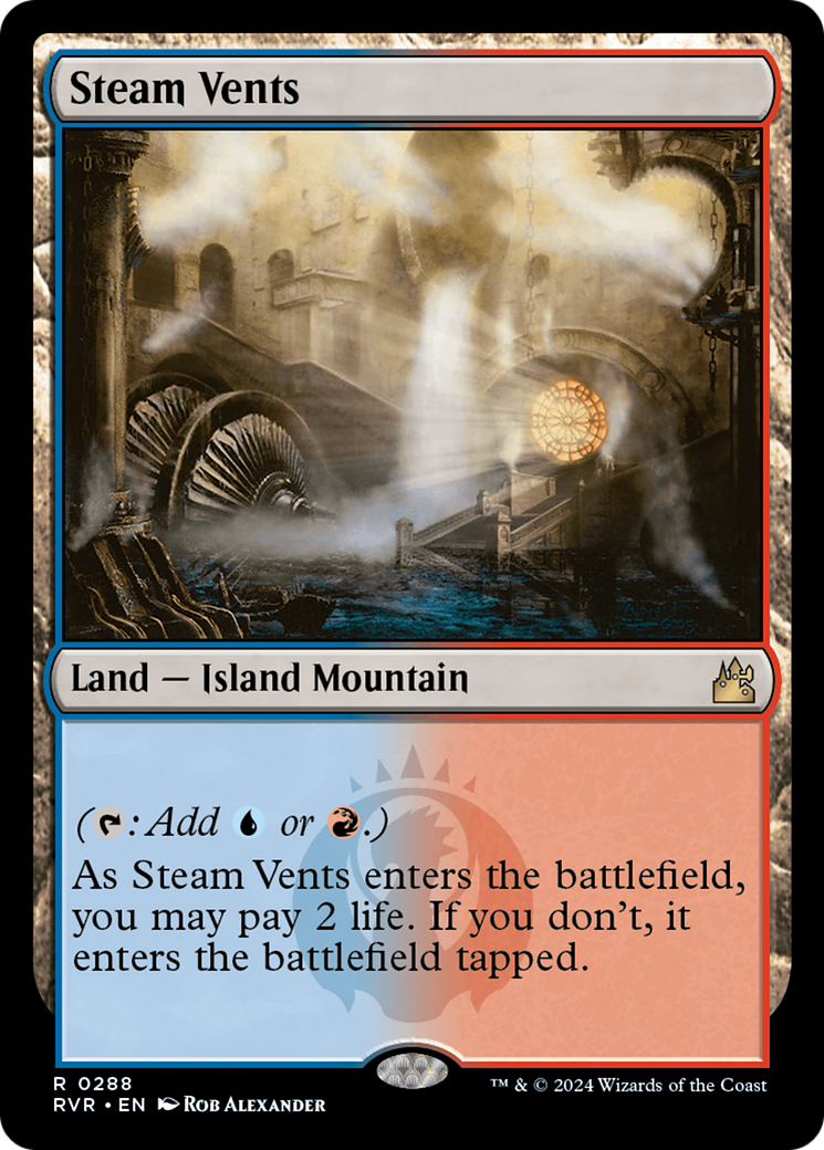 Steam Vents (RVR-288) [Ravnica Remastered]