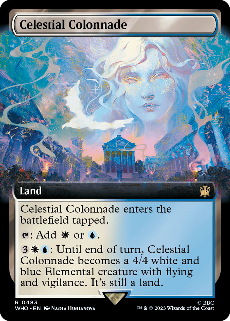 Celestial Colonnade (WHO-483) [Doctor Who]: (Extended Art) Foil