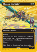 Thopter Fabricator (DFT-522) [Aetherdrift] (Borderless) Foil