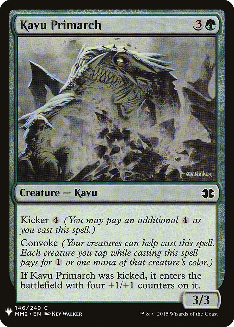 Kavu Primarch (LIST-MM2-146) [The List]