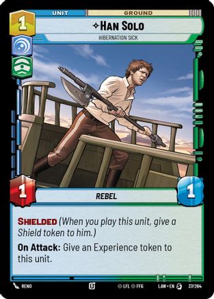 Han Solo - Hibernation Sick (37/264) [A Lawless Time]