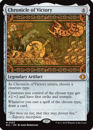 Chronicle of Victory (ECL-253) [Lorwyn Eclipsed]