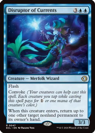 Disruptor of Currents (ECL-047) [Lorwyn Eclipsed] Foil