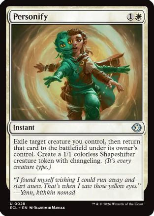 Personify (ECL-028) [Lorwyn Eclipsed] Foil