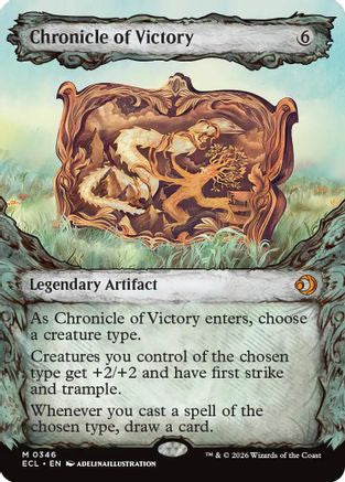 Chronicle of Victory (Showcase) (ECL-346) [Lorwyn Eclipsed] Foil