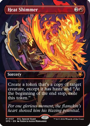 Heat Shimmer (Borderless) (SPG-137) [Special Guests] Foil