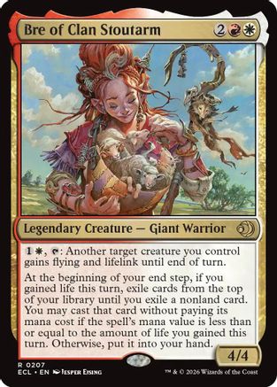 Bre of Clan Stoutarm (ECL-207) [Lorwyn Eclipsed] Foil