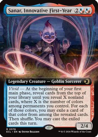 Sanar, Innovative First-Year (Extended Art) (ECL-378) [Lorwyn Eclipsed]
