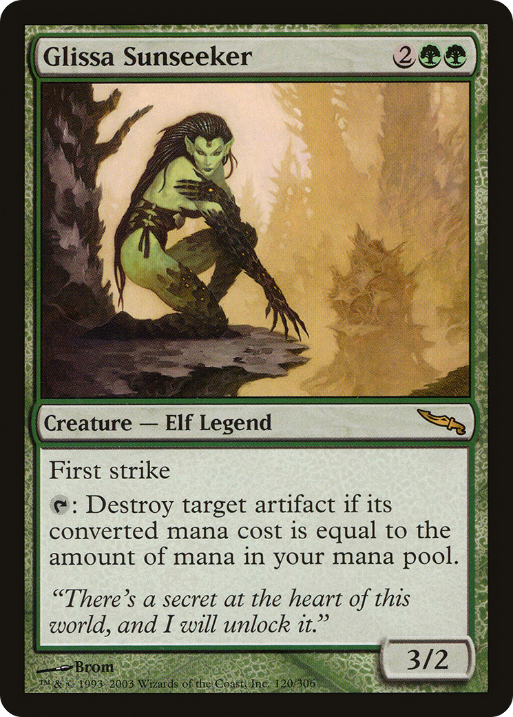 Glissa Sunseeker (MRD-120) [Mirrodin]