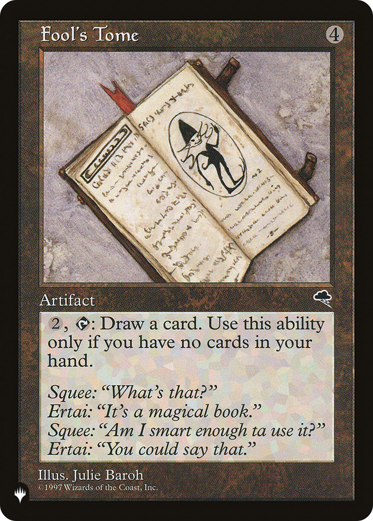 Fool's Tome (LIST-TMP-289) [The List]